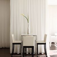 Plain curtain DRAPERIESpleatedeyeletfabric
