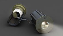 Recessed floor light fixture CETERRALEDroundIP67