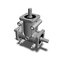 90� angle gearbox B2 series