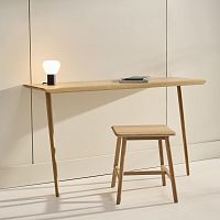 Wall-mounted desk T406contemporaryoakwalnut