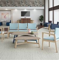 Contemporary table CASCADEwoodencommercial