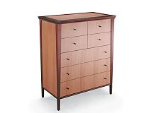 Traditional chiffonier ASTRAGALcherrywoodbeige