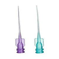 Suction cannula for endodontic irrigationcurvedstraight