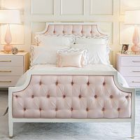 Double bed GRAMERCYsingletraditionalupholstered