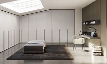 Modular walk-in wardrobe BARRETcornerwall-mountedcontemporary