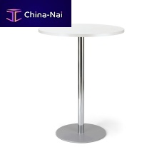 Contemporary high bar table CAFF-Tlaminateroundsquare