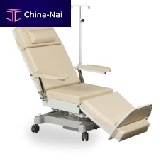 Electric dialysis chair DIA3-sectionon castersTrendelenburg