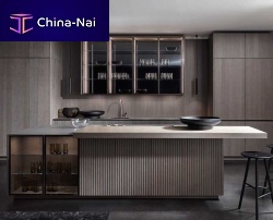 Contemporary kitchen E3.0wood veneeroakoiled wood
