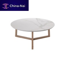 Contemporary coffee table ASTYLEMDFmarbleoak base