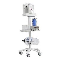 Trolley-mounted veterinary anesthesia workstation AM-1005