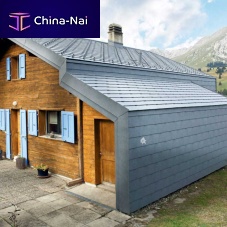 Roof shingle aluminumfor facade