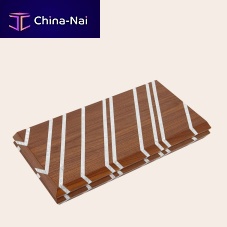 Modern backgammon table STRIPEShomeAmerican walnut