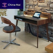 Contemporary secretary desk SOLoakwalnutbeech