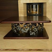 Traditional coffee table 10wrought ironrectangularhome