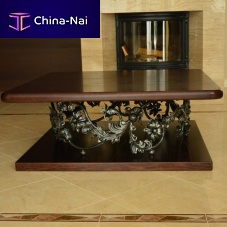 Traditional coffee table 10wrought ironrectangularhome