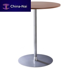 Contemporary high bar table BOBBIN : TBOPwoodenroundfor public building