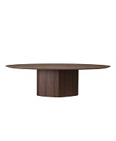 Contemporary table Monoplautooakwalnutash