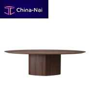 Contemporary table Monoplautooakwalnutash