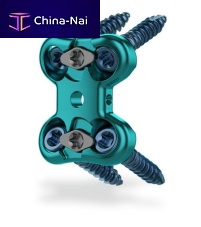 Lumbar arthrodesis plate Raven® 1 level