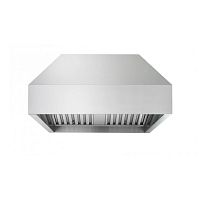 Ceiling-mounted extractor hood SVH48for commercial kitchenductedgray