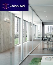 Fixed partition M2 glasscommercialfor offices