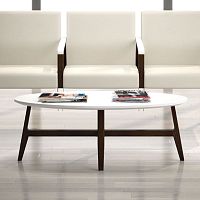 Contemporary coffee table FAERONbeechlaminateSolid Surface