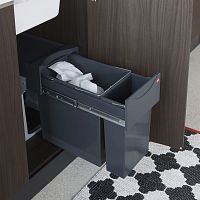 Bathroom waste bin T017floor-mountedplasticcontemporary