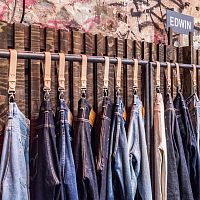 Clothing display rack 1woodenmetalfor shop