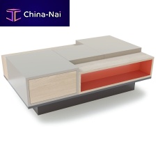 Contemporary coffee table Quinconceswoodenwooden baserectangular