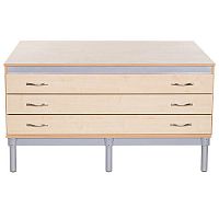 High chest of drawers KCA03Dcontemporarymaplelaminate