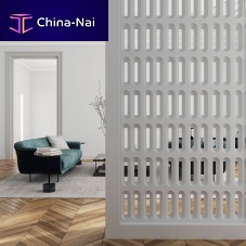 Plaster screen wall Caterinaindoorresidentialmodular