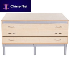High chest of drawers KCA03Dcontemporarymaplelaminate