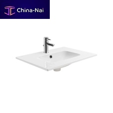 Built-in washbasin rea : 1081 seriesceramic1-holewith overflow