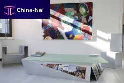 Contemporary coffee table ORIGAMIaluminumrectangularhome