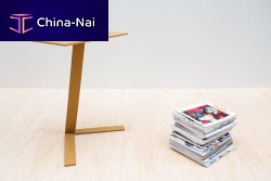 Contemporary side table BATATrectangularhomefor public building