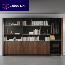 Free-standing bookcase Maximcontemporarystoragewooden