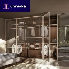 Corner wardrobe Antibes built-incontemporaryleather