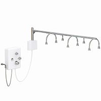 Stainless steel Vichy shower HYDROKINETIC horizontalfor wellness centerfor hydrotherapy