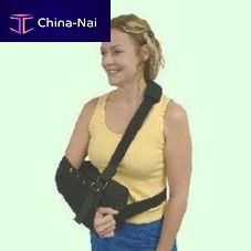 Arm sling with waist support strap 312 serieswith shoulder abduction pillow