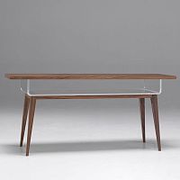 Traditional desk KRISTAL ROOMwoodenPlexiglas®