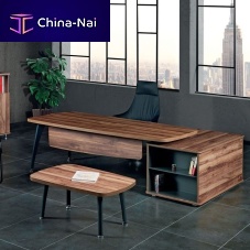 1 person office desk DDENcontemporarywoodenbrown
