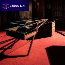 Executive desk CAVOUR CMfree-standingcontemporaryglass