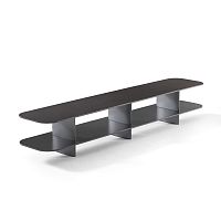 Contemporary sideboard table DIVEwalnutashMDF