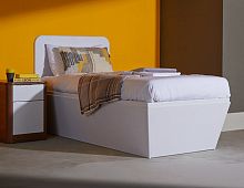 Single bed SOVIEcontemporarywith headboardplastic