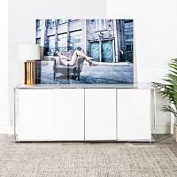 Contemporary sideboard SUITEMDFparticle boardwith sliding door