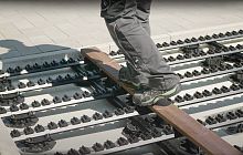 Aluminum fastening system QLICKfor flooringexterior