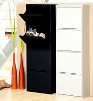 Contemporary shoe rack DOUBLE BERRYsheet steel