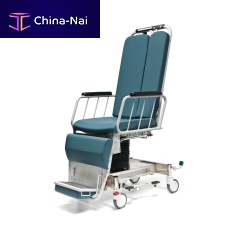 Hydraulic treatment chair VIC3-sectionwith legrestwith footrest