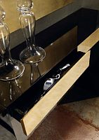 Contemporary sideboard table GROSSO lacquered woodrectangularhome