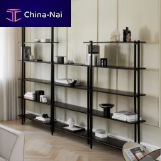 Free-standing bookcase Invimodularcontemporaryoak